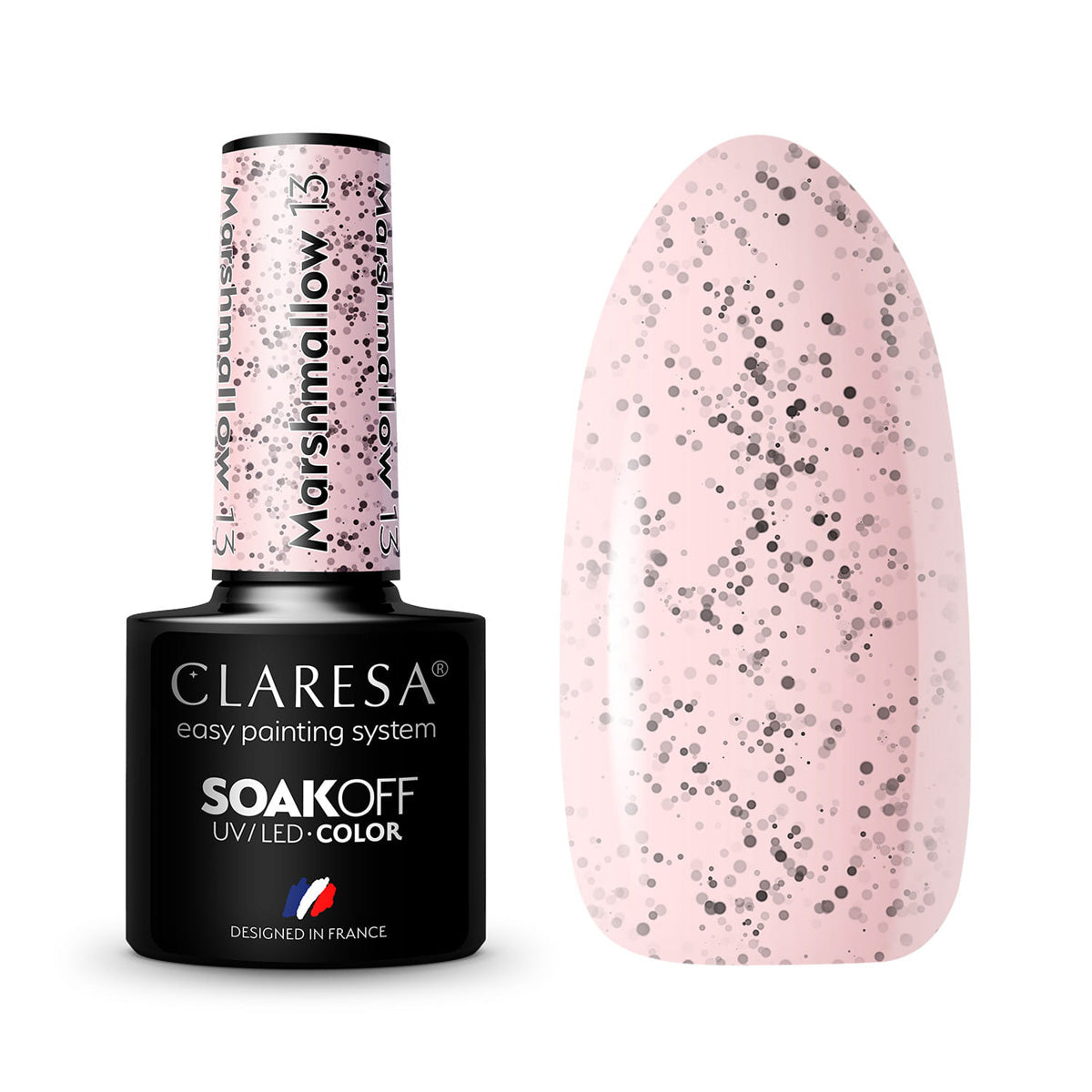 CLARESA vernis hybride MARSHMALLOW 13 5g