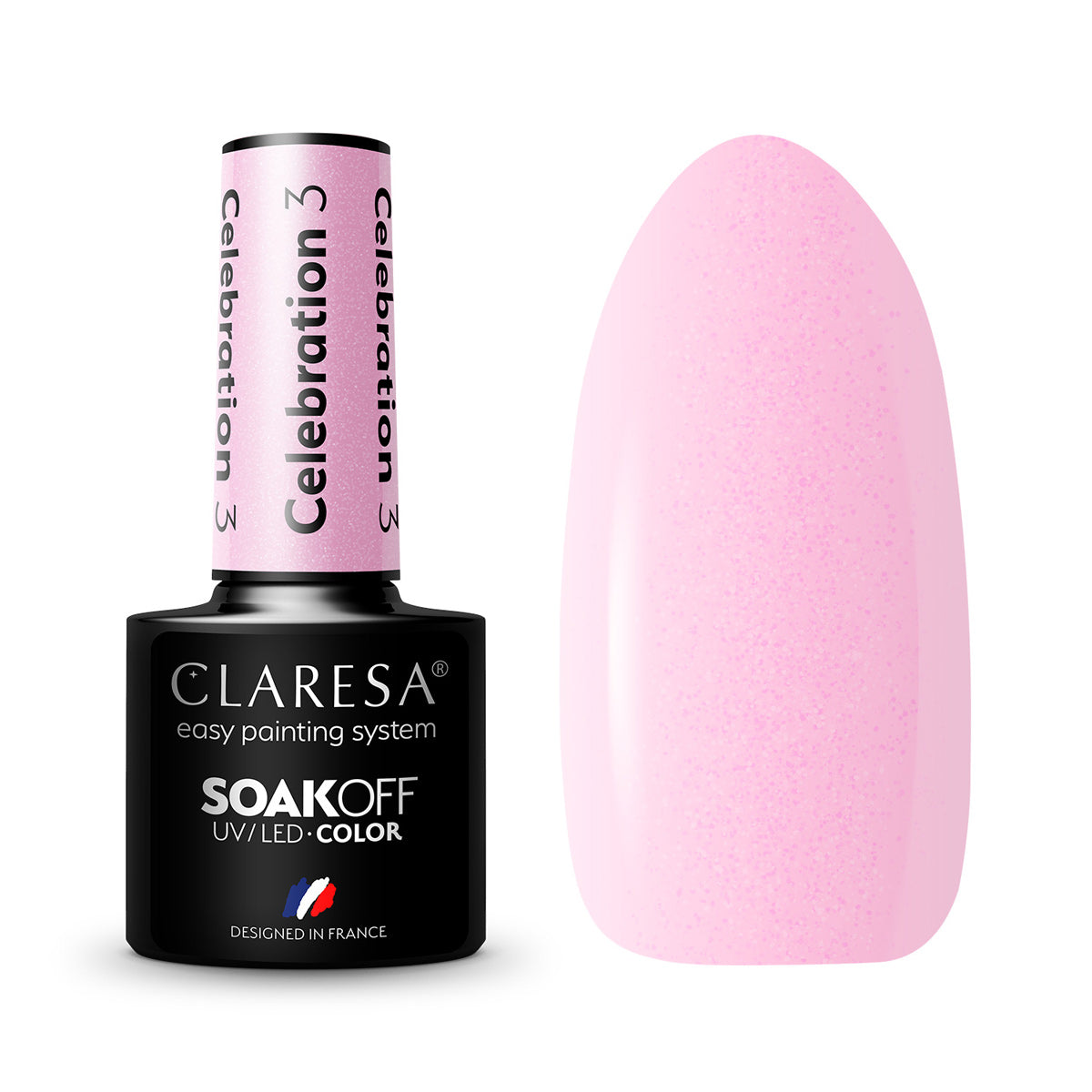 CLARESA Hybrid vernis à ongles célébration 3 -5g