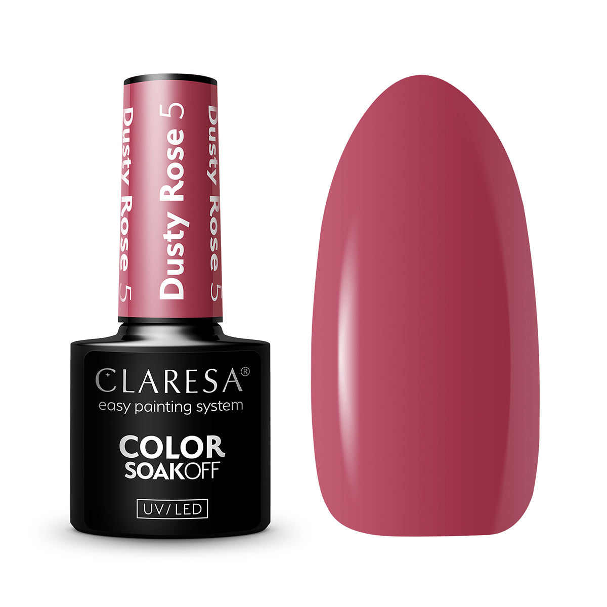 CLARESA Gelpolitur DUSTY ROSE 5 -5g