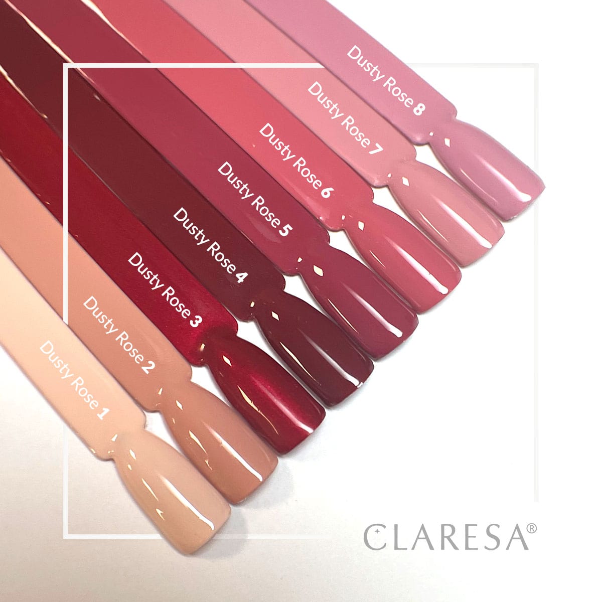 CLARESA Gelpolitur DUSTY ROSE 5 -5g