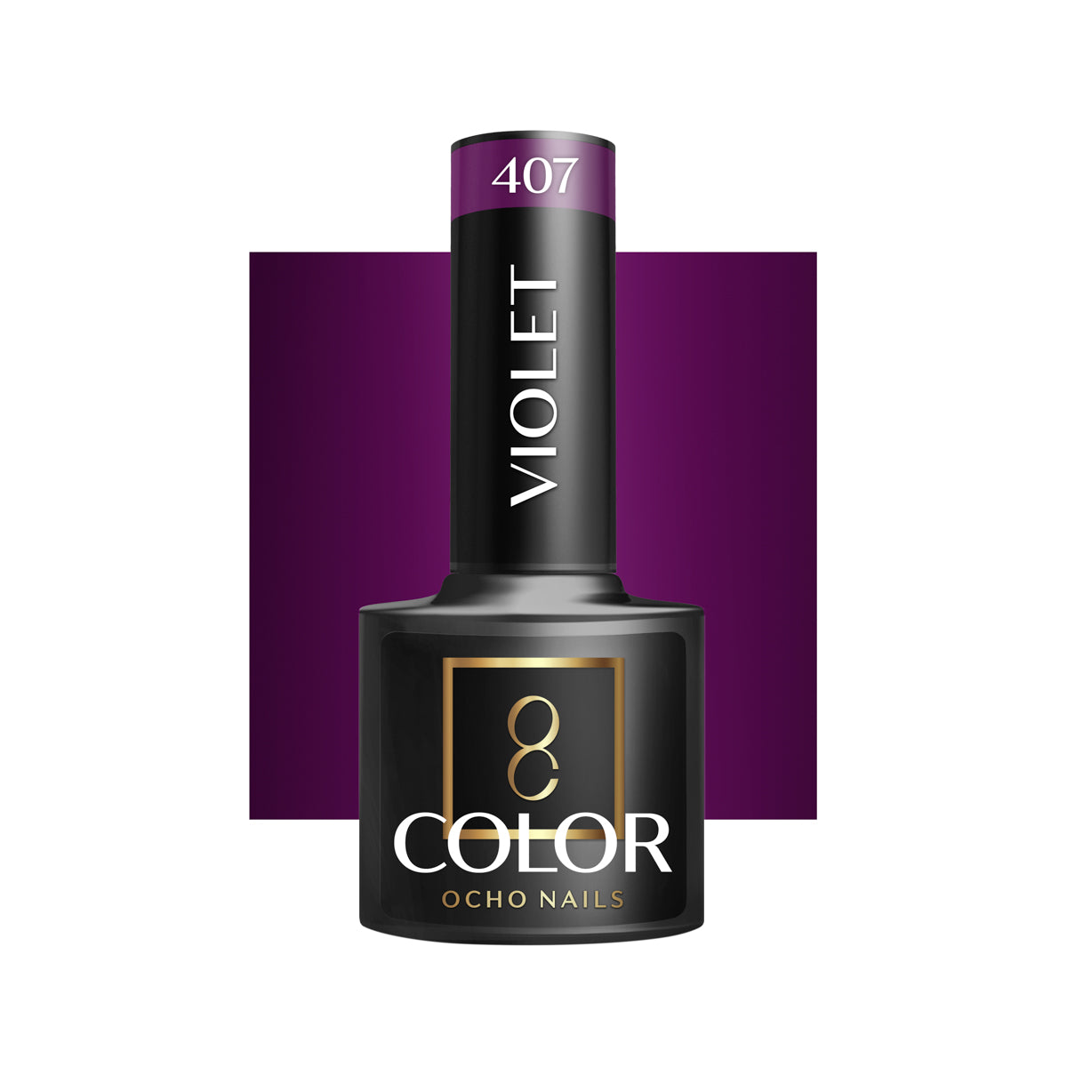 Vernis à ongles hybride OCHO NAILS violet 407 - 5 g