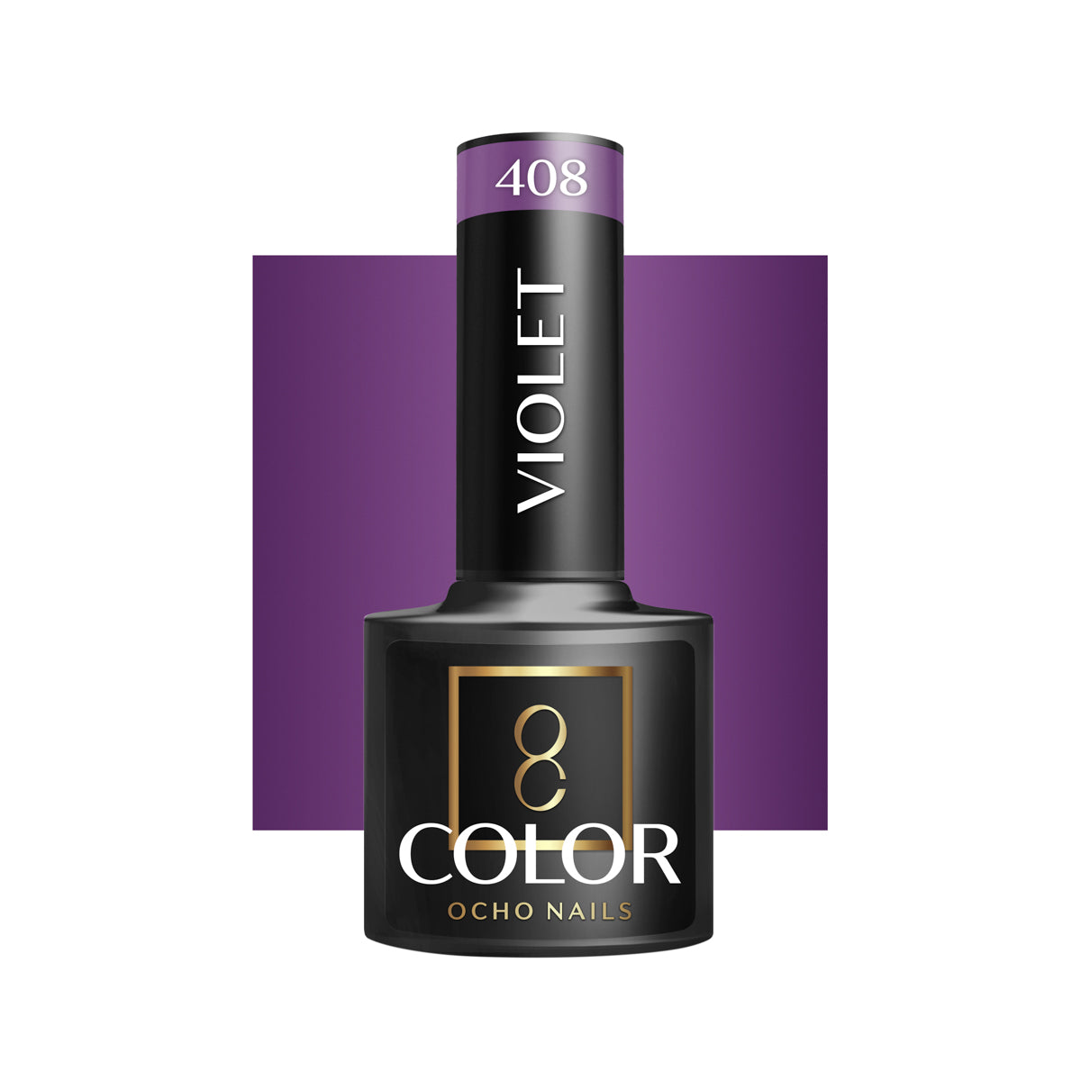 Vernis à ongles hybride OCHO NAILS violet 408 - 5 g