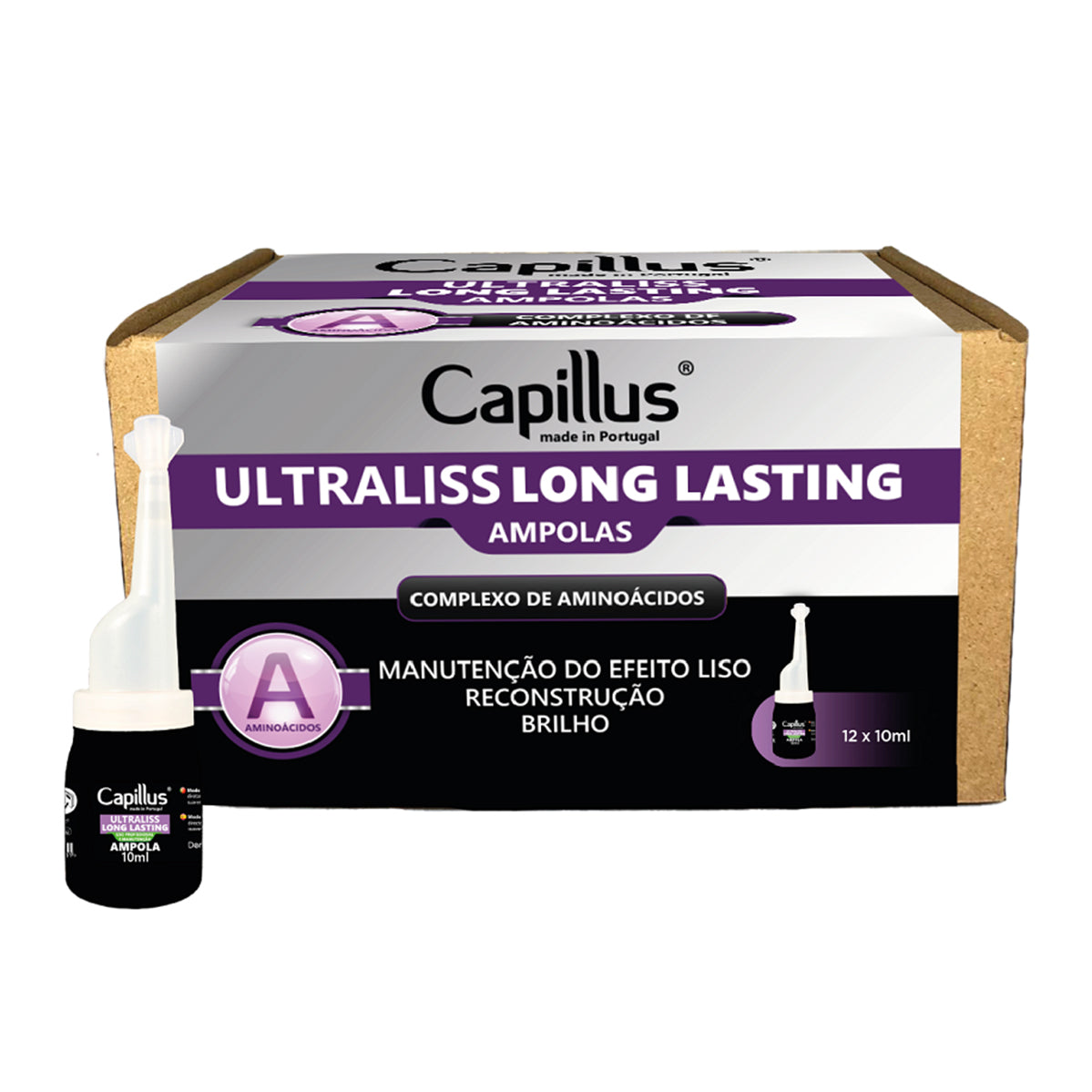 Ampoules Capillus Ulltraliss Forte 10 ml